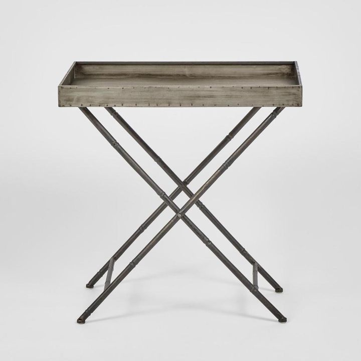 H + Y Iron Butler's side table Tray
