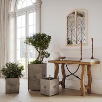 Firewood + Iron Milan Rustic Mirror