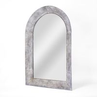 H + Y Iron Arched Mirror 100 X 150
