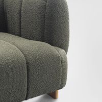 Ditto 2.5 seater Green Boucle Sofa