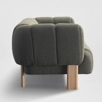 Ditto 2.5 seater Green Boucle Sofa