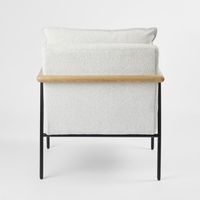 Liarno Armchair Ivory & Natural