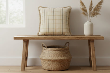 H + Y Cushion - Erikson 50x50cm Multi-coloured with Feather insert