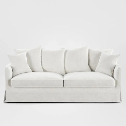 Mosman 3 Seat Loose Cover Sofa Ivory