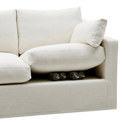 Broadbeach 2 Seat Loose Cover Sofa - Ivory
