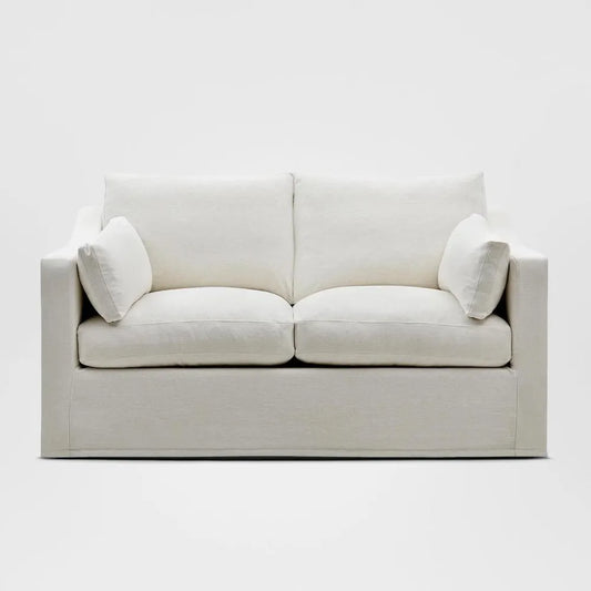 Broadbeach 2 Seat Loose Cover Sofa - Ivory