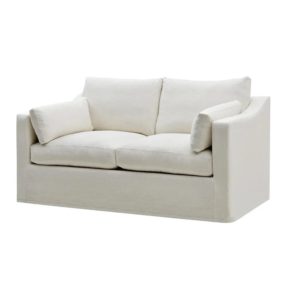 Broadbeach 2 Seat Loose Cover Sofa - Ivory
