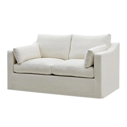 Broadbeach 2 Seat Loose Cover Sofa - Ivory