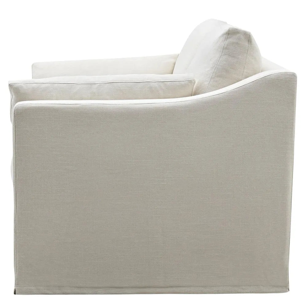 Broadbeach 2 Seat Loose Cover Sofa - Ivory