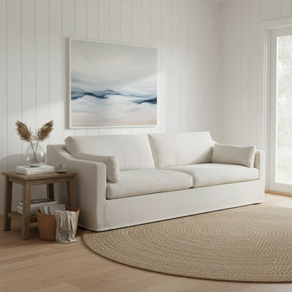 Broadbeach 3 Seat Loose Cover Sofa - Ivory