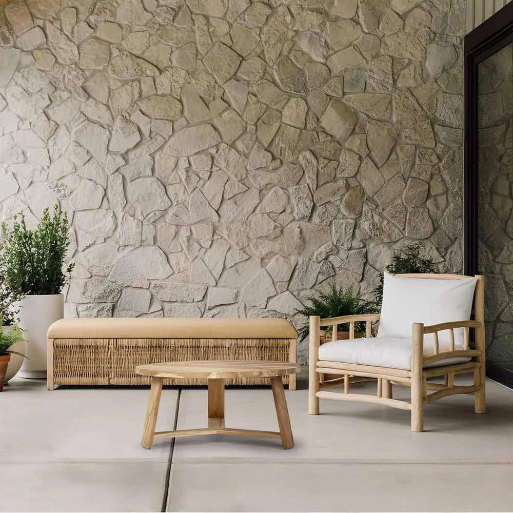 Teakwood Coffee Table 90cm - Outdoor Under-Cover