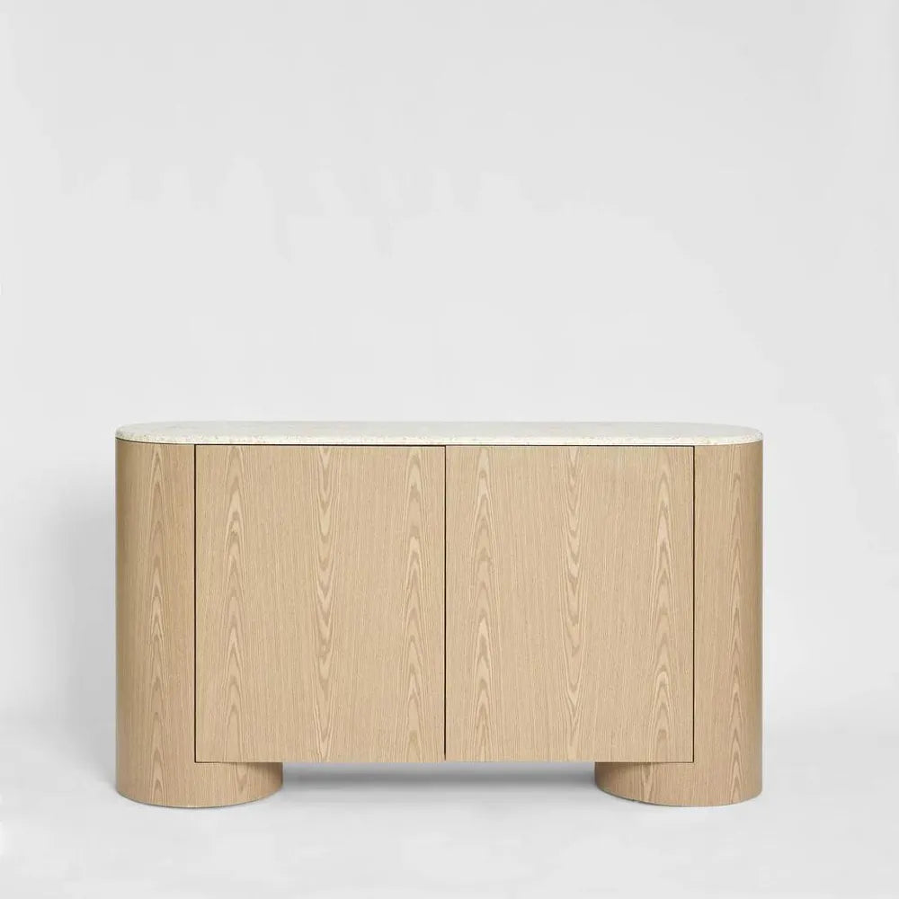 Arlo Buffet Light Oak & Terrazzo