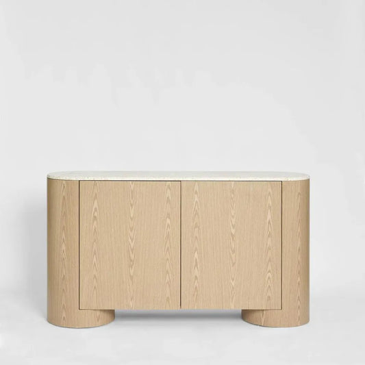 Arlo Buffet Light Oak & Terrazzo