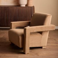 Atelier Armchair Toffee Velvet
