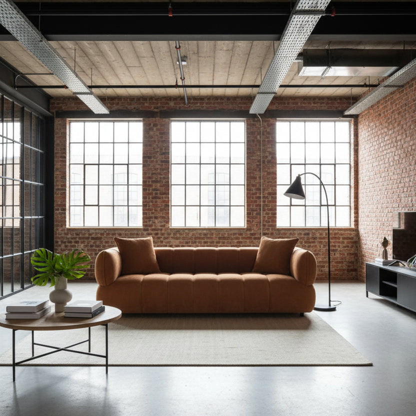 Piper 3 Seat Sofa in Sienna Chenille Fabric