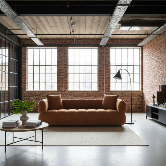 Piper 3 Seat Sofa in Sienna Chenille Fabric