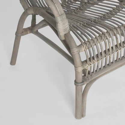 Seville Rattan Armchair Kubu Grey