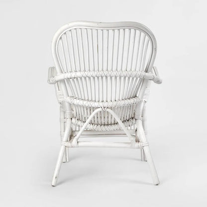Seville Rattan Armchair White