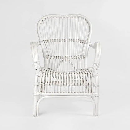 Seville Rattan Armchair White