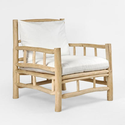 Samoi Armchair with Cushion - Outdoor Under-Cover