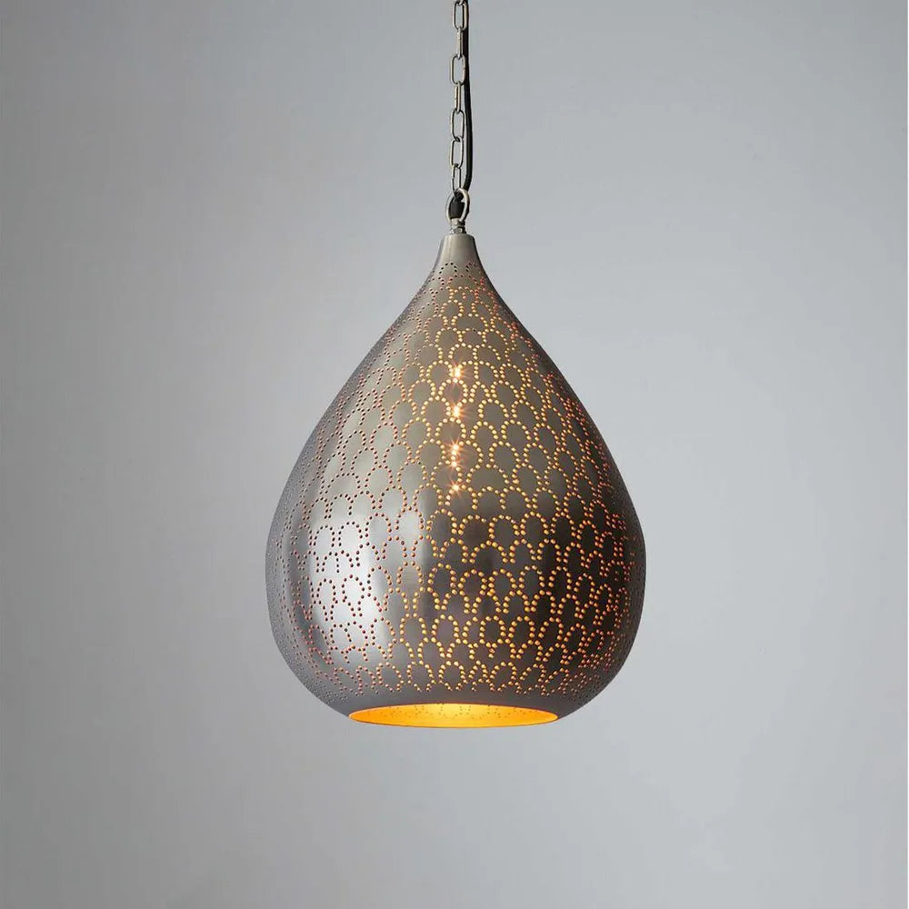 Taipan Ceiling Pendant Nickel