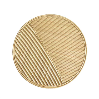 Furler Round Bamboo Side Table
