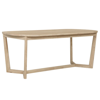 Finland Dining Table Hevea Hardwood 2000mm