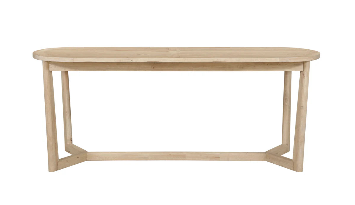 Finland Dining Table Hevea Hardwood 2000mm