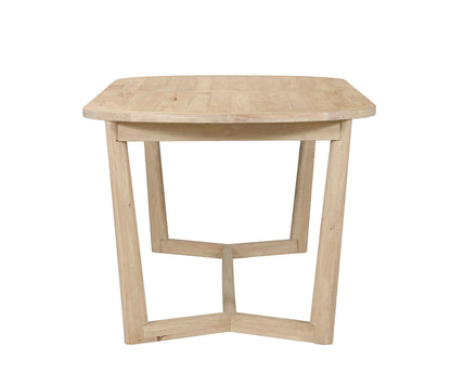 Finland Dining Table Hevea Hardwood 2000mm