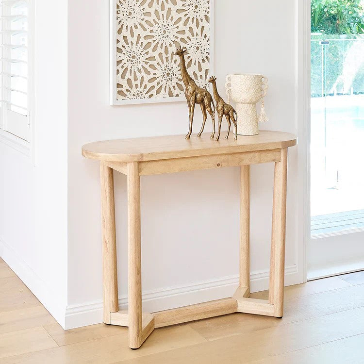 Finland Hall Table Hevea Hardwood 1000mm