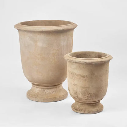 Fleur Cement Garden Urns