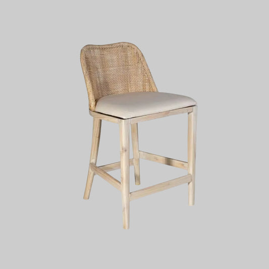 Tampa Stool - Whitewash