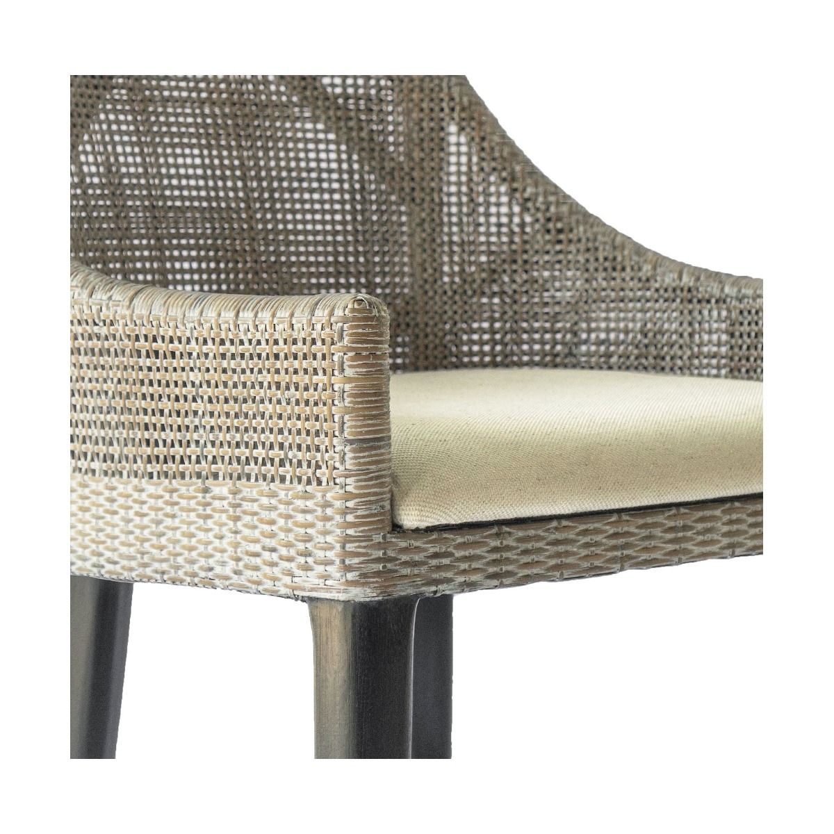 Tesse Stool - Smoky Grey Wash