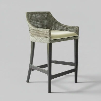Tesse Stool - Smoky Grey Wash