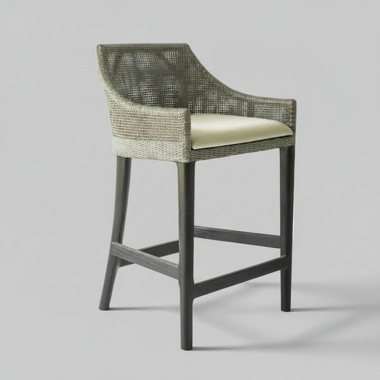 Tesse Stool - Smoky Grey Wash