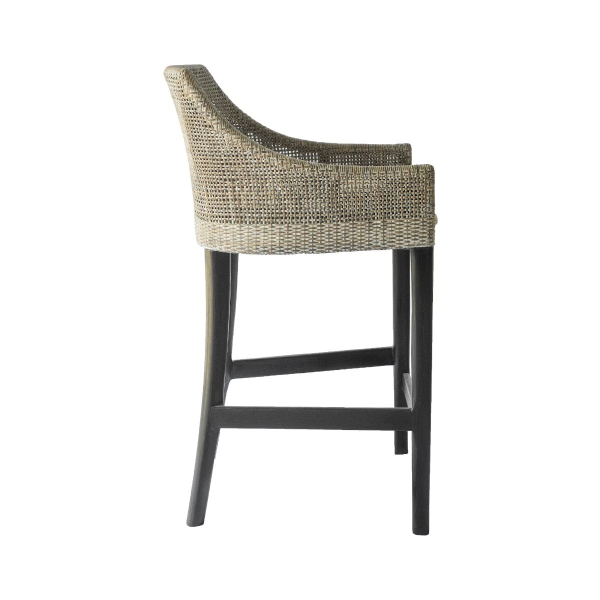 Tesse Stool - Smoky Grey Wash