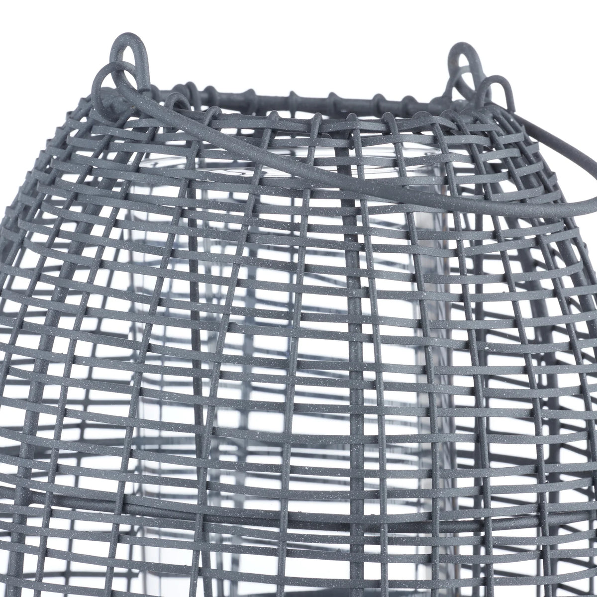 Ellis Lantern Small Grey 24x24x27
