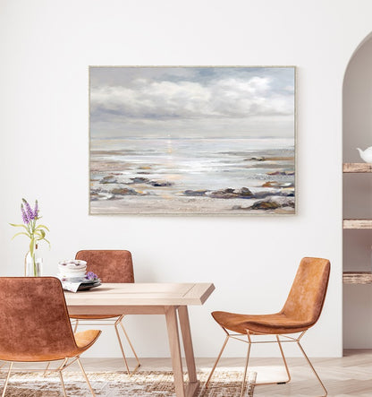 Afternoon Rain - Hand Painted on Canvas
