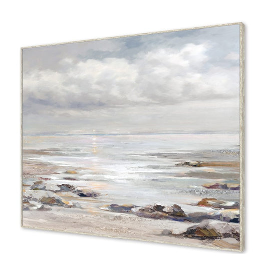 Afternoon Rain - Hand Painted on Canvas