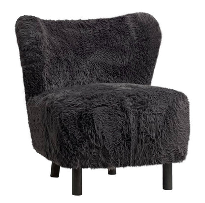 Curves Shaggy Armchair
