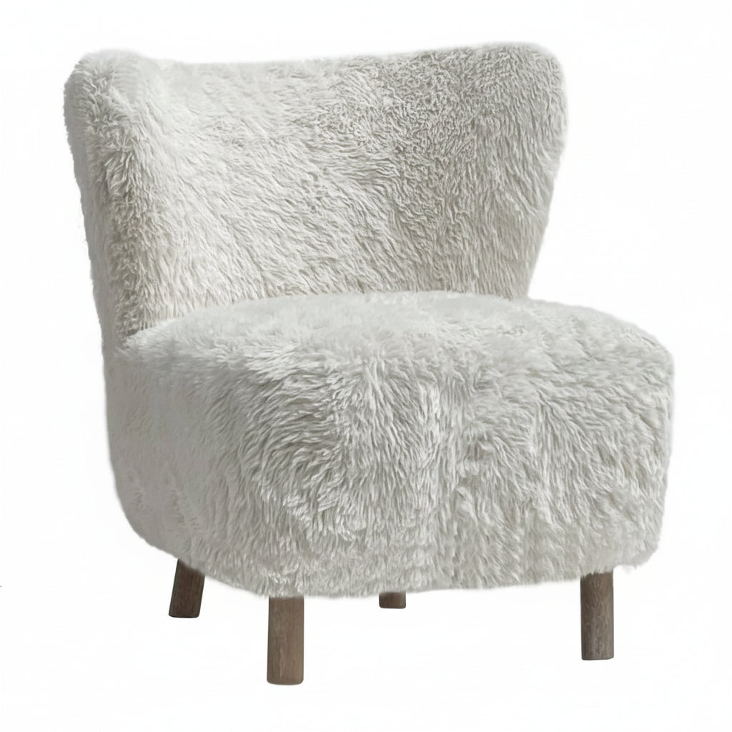 Curves Shaggy Armchair