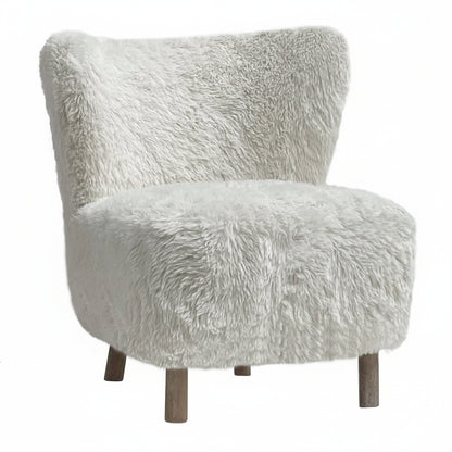 Curves Shaggy Armchair