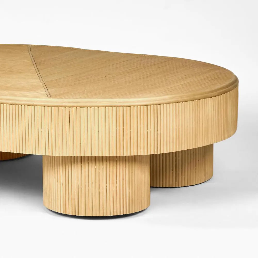 Letitia Rattan Coffee Table Natural
