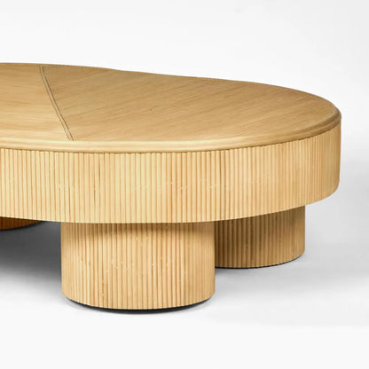 Letitia Rattan Coffee Table Natural