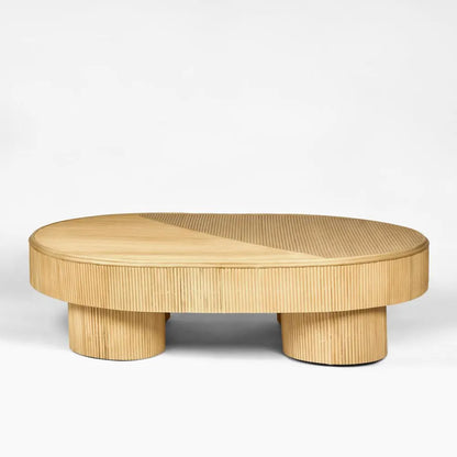 Letitia Rattan Coffee Table Natural