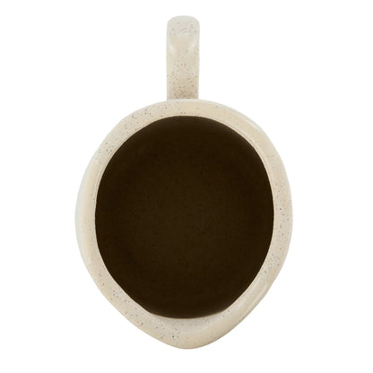 Pierre Check Vase Taupe & White