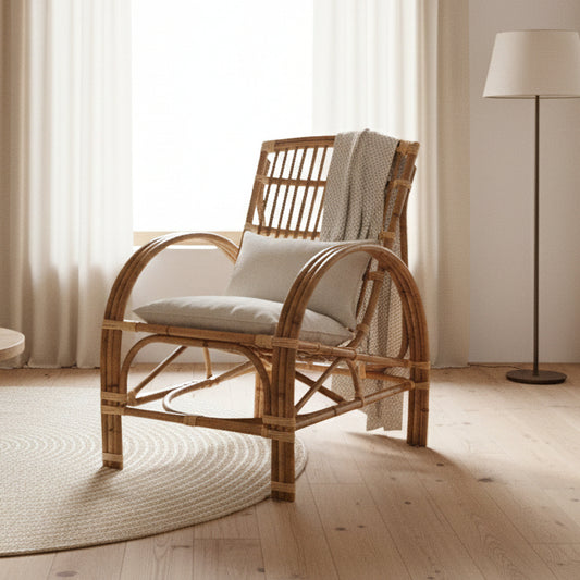 Longbeach Rattan Verandah Chair