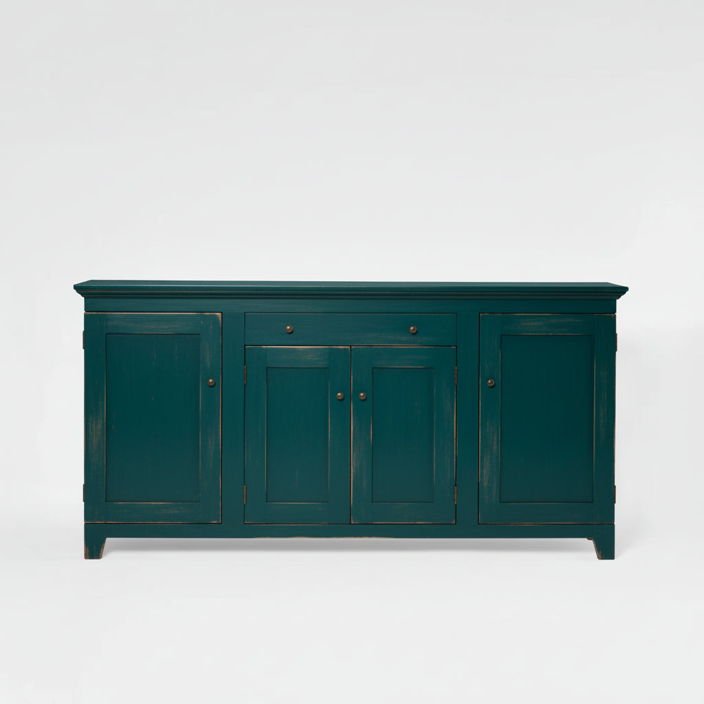 Lyon Weathered Teal Elmwood Sideboard