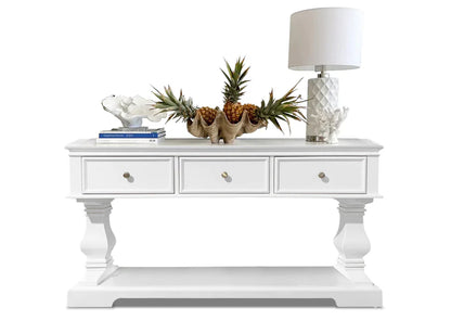 Westport White Hall Table 1400