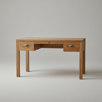 Woodhouse 1360 3 Draw Desk Recycled Timber